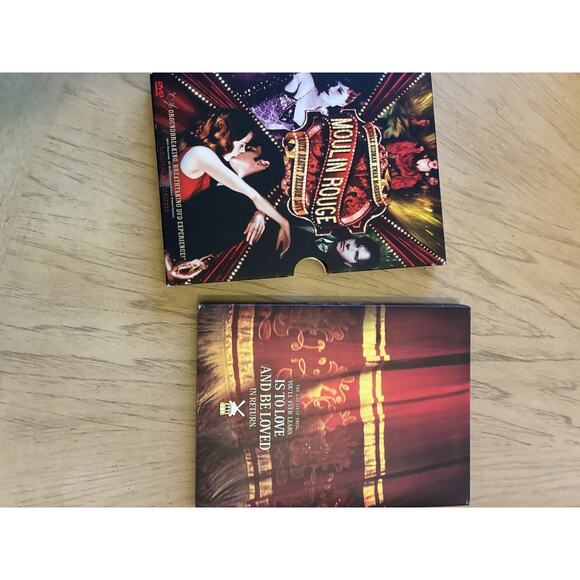 Moulin Rouge Truth Beauty Freedom Love 2 DVD Box Set Nicole Kidman Ewan McGregor - Picture 7 of 7